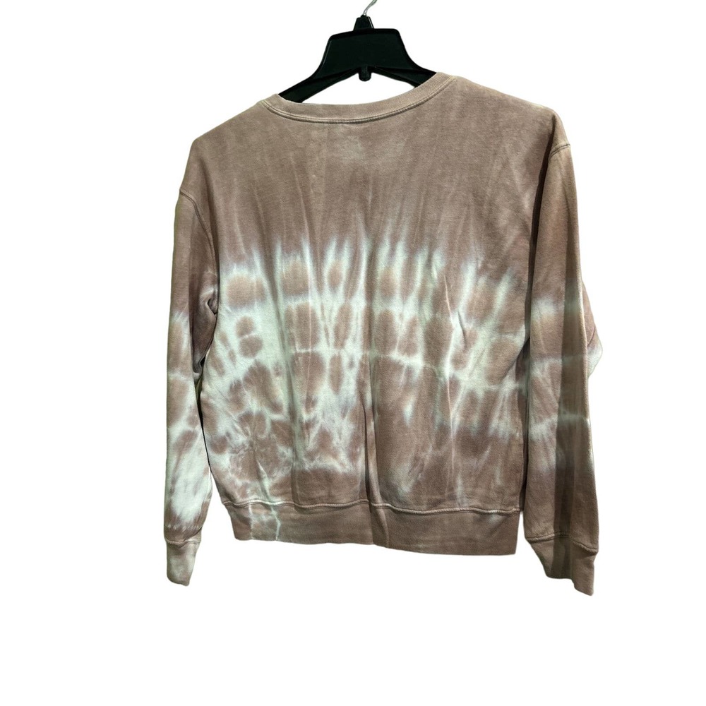 Mickey Mouse & Friends Women's Pink Tie Dye Sweatshirt Size M - Picture 2 of 5